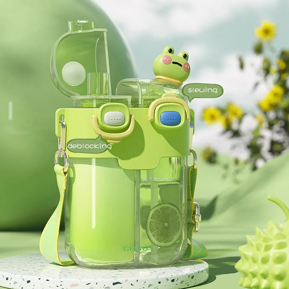 780ML Outdoor Sport Water Cup Portable Cartoon Kids Water Bottle