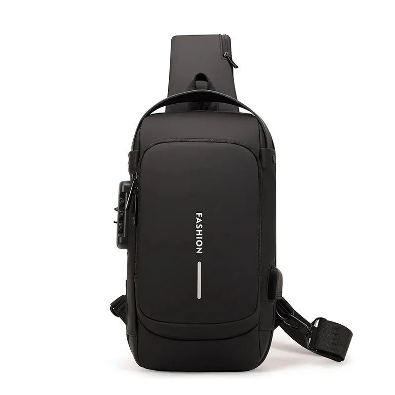 Waterproof USB Shoulder Bag