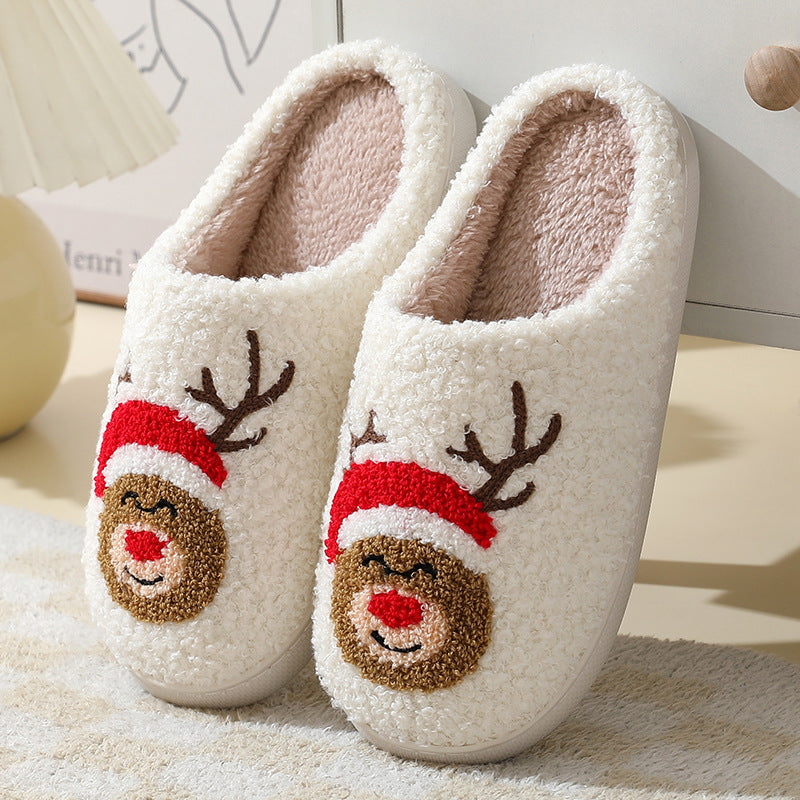 Cute Cartoon Santa Claus Cotton Slippers™