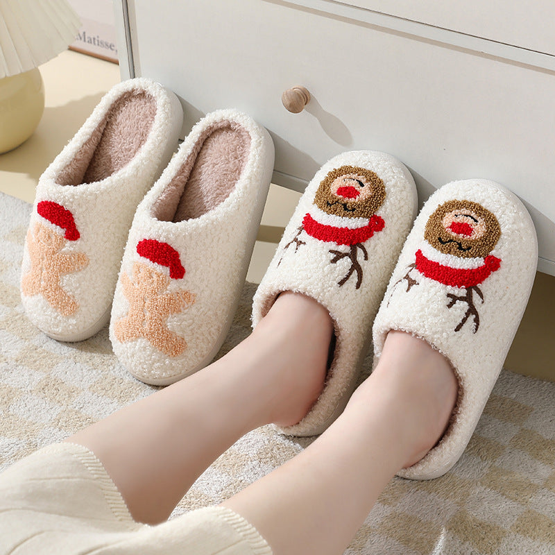Cute Cartoon Santa Claus Cotton Slippers™