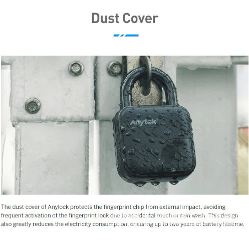 Waterproof L3 Fingerprint Padlock