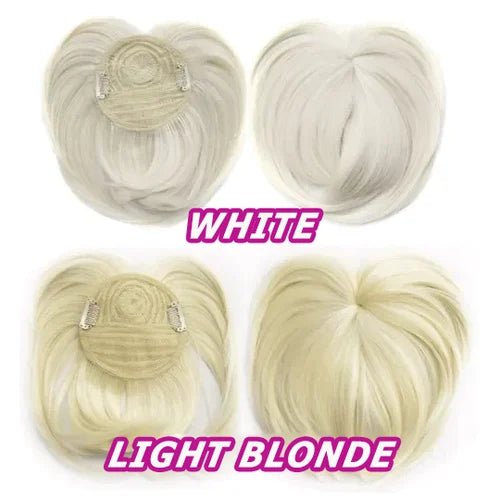 🔥Breathable and natural hair toppers for women with thinning hair