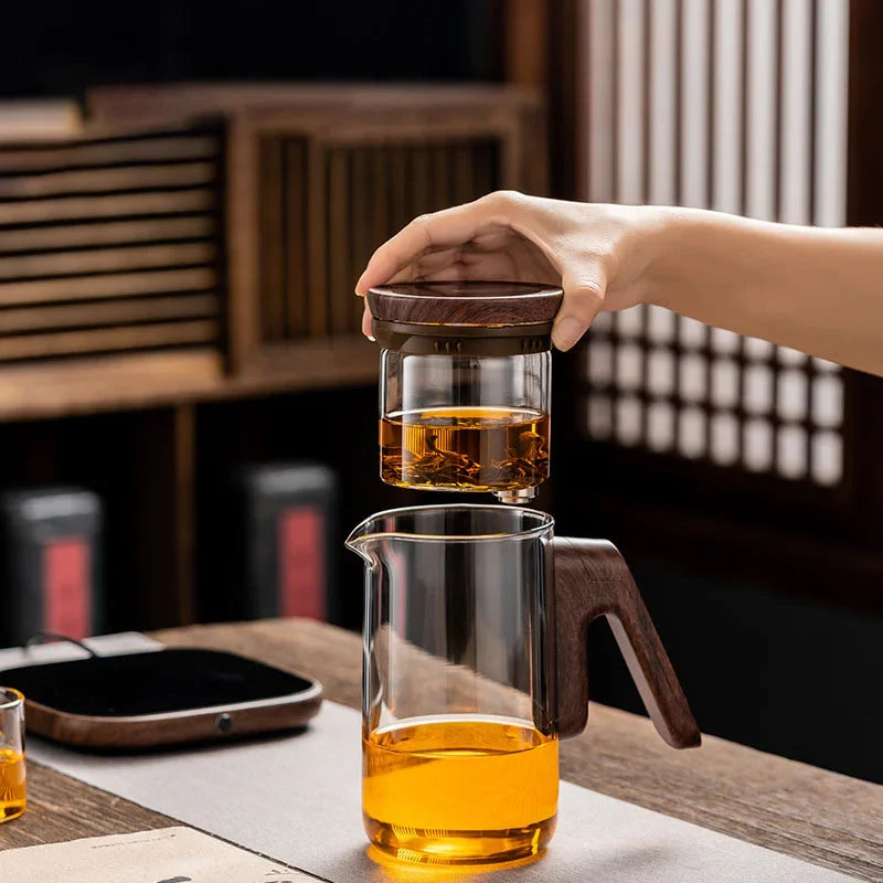 Magnetic Brew Automatic Filter Tea Maker Set