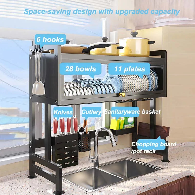 Cabinet Door Sink Shelf Kitchen Storage Rack