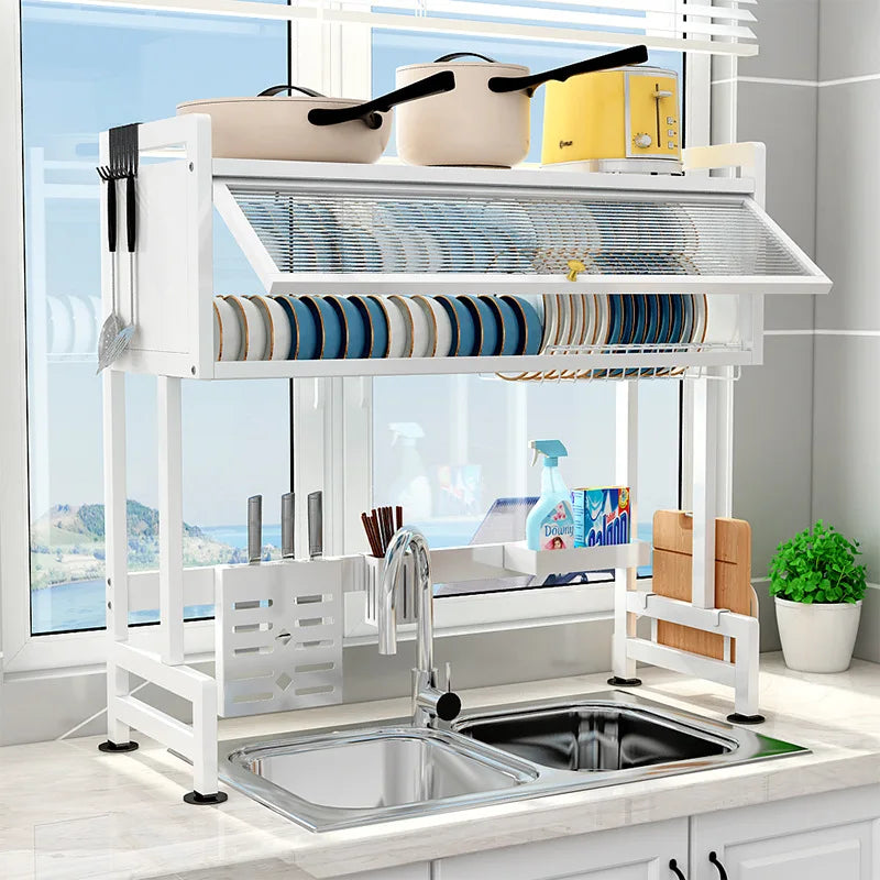 Cabinet Door Sink Shelf Kitchen Storage Rack