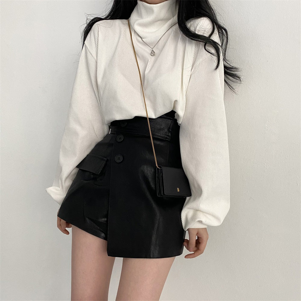 Inner Match T-shirt Bottoming Shirt For Women