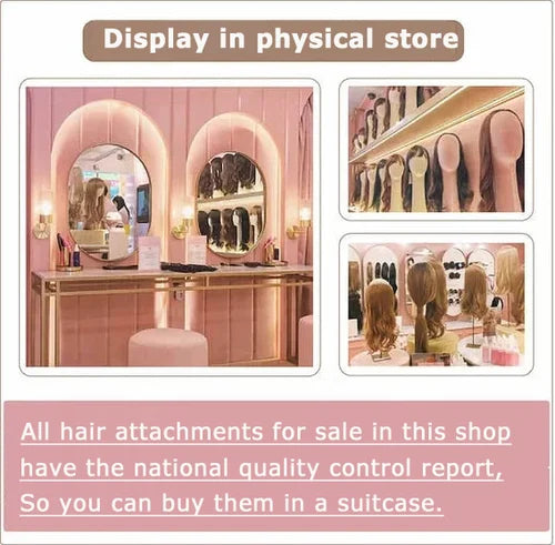 🔥Breathable and natural hair toppers for women with thinning hair