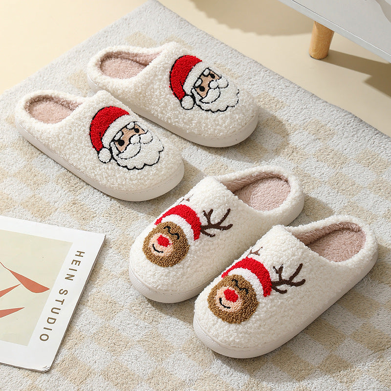 Cute Cartoon Santa Claus Cotton Slippers™