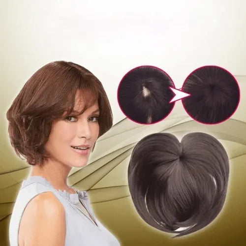 🔥Breathable and natural hair toppers for women with thinning hair