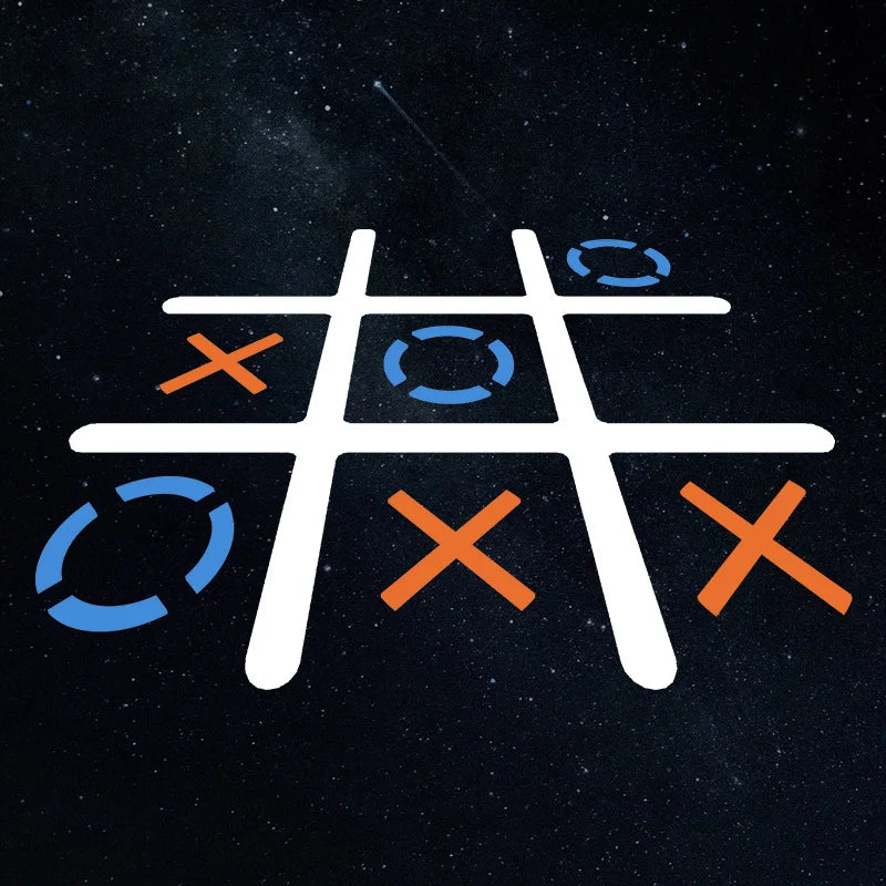 Puzzle Tic Tac Toe Bolt Game, 3 in 1 Handheld Puzzle Game Console, Single Player Mode Versus Mode