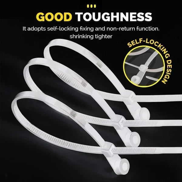 Self-locking Cable Tie （100/200PCS）
