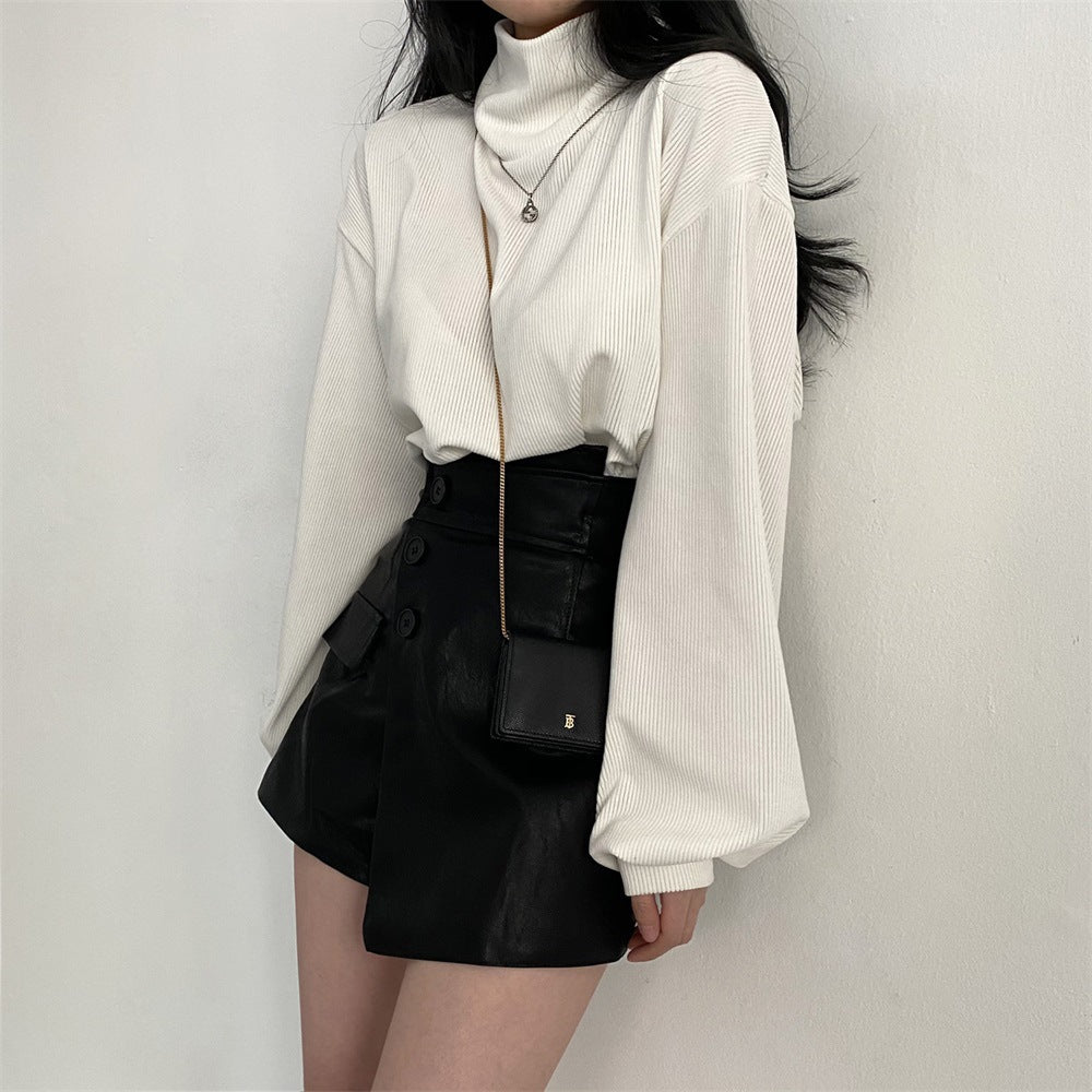 Inner Match T-shirt Bottoming Shirt For Women