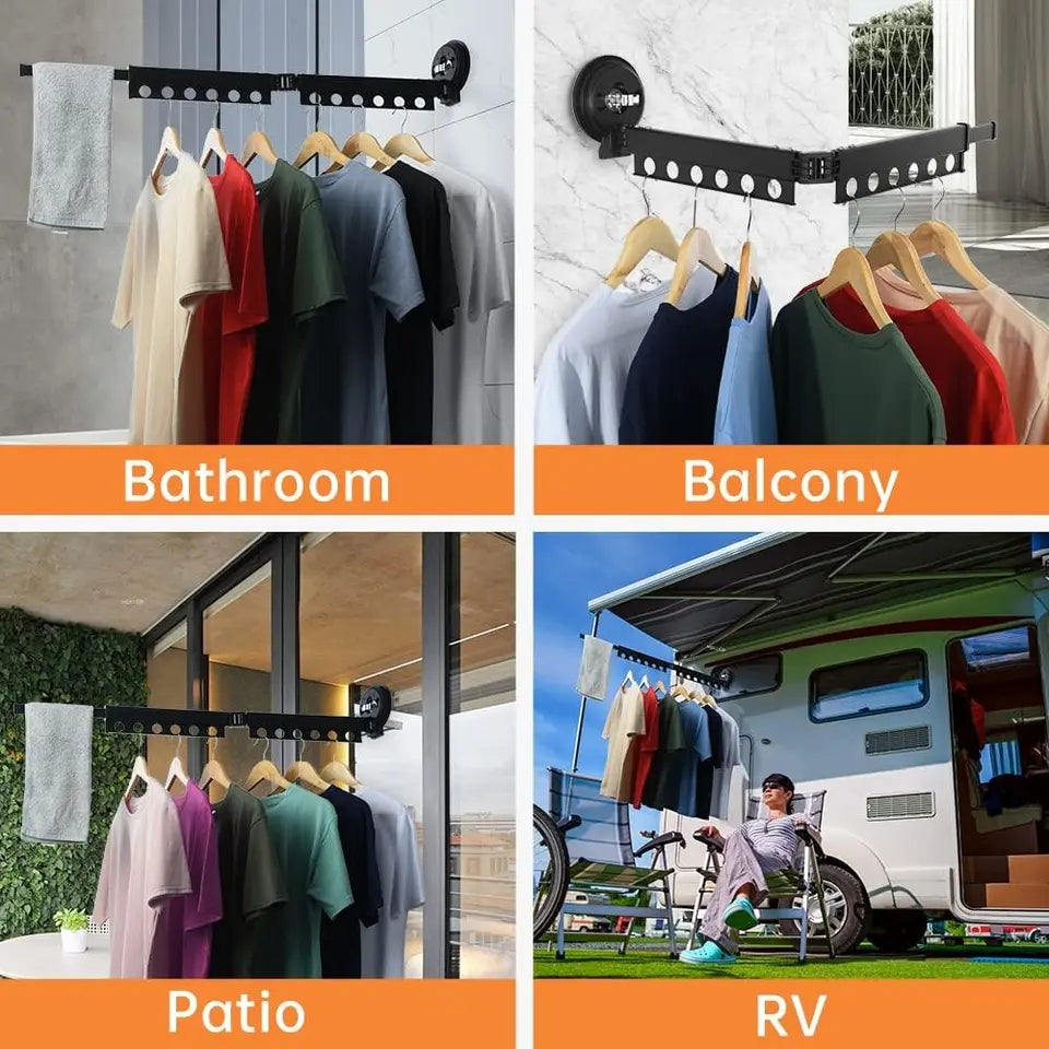 Folding Space Saving Laundry Drying Rack