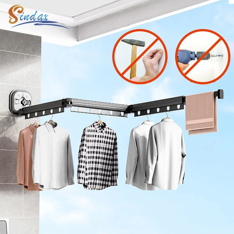 Folding Space Saving Laundry Drying Rack